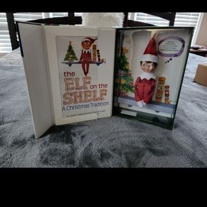 Elf on the shelf dool and book set